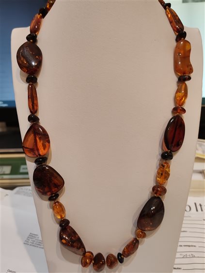 Collana Spolti Gioielli Donna in Ambra Ambra COAM-3-35 - COAM-3-35